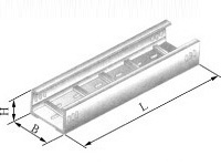 XQJ-LQJ-01AP型铝合金托盘桥架